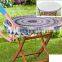 2016 as Seen on tv Fitted Mosaic Table Cover Pvc Table Cover Table go Round