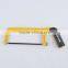 mini hacksaw frame ,mini folding steel hacksaw,17" plastic handle hacksaw