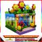 factory lower price inflatable bouncer slide with 0.55mm PVC high quality