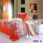 2016 new arrival happy life flower 3d bedding sets 4pcs bedspread duvet cover bed sheet pillowcases set queen size.