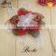 Pretty fashion baby colorful organza flower for dresses