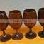 First quality wooden goblet/tall wooden cup, palisander,15cmH*6cm MAX DIAM