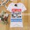 printing slim lady's t-shirt differden style for different people enjoy yourself