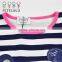 Kids Panda Long Sleeves T-shirt Strip Dot Mixture Pants The Striped Pajamas Sets