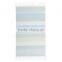 Stripe 100% cotton beach towel with tassel made in China