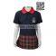 Custom Professional 100% cotton school uniform design skirt kindergarten uniform