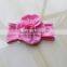 bulk buy from china hot sale girl fashion girl gingham ribbon bow baby hair accessories headbands