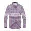 non iron men's shirt plaids shirt red color