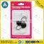 Silver and black color assorted 4pcs pack shirt button extenders