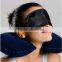 3 in1 Travel Set Inflatable Neck Cushion Pillow + Eye Patch + Earplug Comfortable Travel Accessories