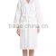 Different Color Lightweight Women's Hotel Spa Kimono Collar Robe Bathrobe Waffle Weave Wrap Robe