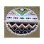 Round Screen Print Microfiber Beach Towels