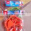 platic clothes hanger with 12pcs clips