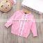 Beautiful dot pattern wool handmade latest designs kids sweater for girls
