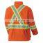 high visibility custom fire retardant jacket with safety workwear