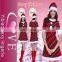 Christmas Party Santa Clause Long Christmas Santa Dress