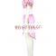 Rose-team Fantasia Anime Cosplay Lolita Made Street Fighter Chun-Li Pink