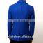High quality Elegant new style man suit wool coat blue short fitted trench overcoat