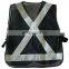 Hi vis mesh traffic vest and reflective safety vest with BSCI
