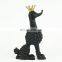 Golden Crown Resin Poodle Figure