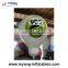 Inflatable Ground Balloon/ high giant advertising inflatable bulb balloon