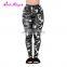 Dropship Sports Printed High Waist Light Camouflage Women Yoga Pants