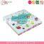 Lovely cardboard kids cartoon gift box with flashcard