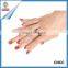 2015 hot sale nail art sticker self adhesive nail polish strips glitter nail decal sticker for valentines day
