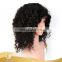 Factory price short curly sewed wigs for black women