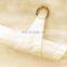 Triangle peach color sun sahde sail PU Coated 2*2*2meter