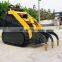 Compact Mini Rubber Track Skid Steer Loader