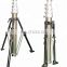 5.5m unlocking aluminum lighting mobile pneumatic telescopic mast