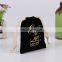 personalized chic wedding favor bags gold foil bag flannel cosmetic bags