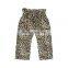 Girl Kids Navy Floral Print High Elastic Waist Pant With Bow Casual Trouser