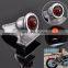 Cafe Racer Aluminium Retro Motorcycle LED Tail Light Stop Brake Light with Plate license Light For Harley Bobber Chopper