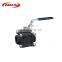 carbon steel 3PC forged ball valve dn100
