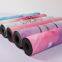 Anti-slip Custom Print Marble Foldable Eco Friendly Natural Rubber Microfiber Suede Yoga Mat