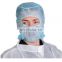 Disposable PP Head Face Protective Hairnet Beard Cover Beard Nets Balaclava Hood Surgical Head Cover