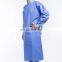 Wholesale Disposable Reinforced Level 3 SMS PP PE Knit Cuff Medical Waterproof Apron Gowns Lab Coat Isolation Gowns