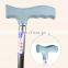 Adjustable Aluminum cane with 4 legs adjustable walking aid Four-feet walking stick