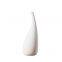 Water Drop Nordic Simple Style White Ceramic Dry Flower Vase For Dining Room Table