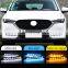 Carest 2PCS LED Daytime Running Light For Mazda cx-5 cx5 cx 5 2017 2018 2019 fog lamp DRL with Flowing turn signal