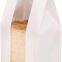 White Color Food-grade Paper Bakery Bags, Cake Storage Toast Bread Bag, Paper Lunch Bags Kraft Paper Bread Clear Avoid Oil Packing With Front Window