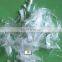 raw white and color polypropylene yarn waste