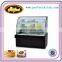 Rotating cake display Chiller Refrigerator /Cake Showcase