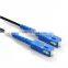 SC APC UPC G652D G657A Simplex FTTH Flat Fiber Optic Drop Cable Optical Fiber Patch Cord