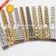 Interior decoration ceramic pencil border tile with gold 2*60cm