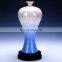 Natural luxury genuine plain tricolour ceramic decorative flower vase