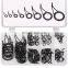 75 Pcs Fishing Rods Accessories Kit High Carbon Steel ceramics Fishing Guide Rings Combo