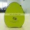 Fluorescent green color egg shape packaging box rabbit print Easter gift packing